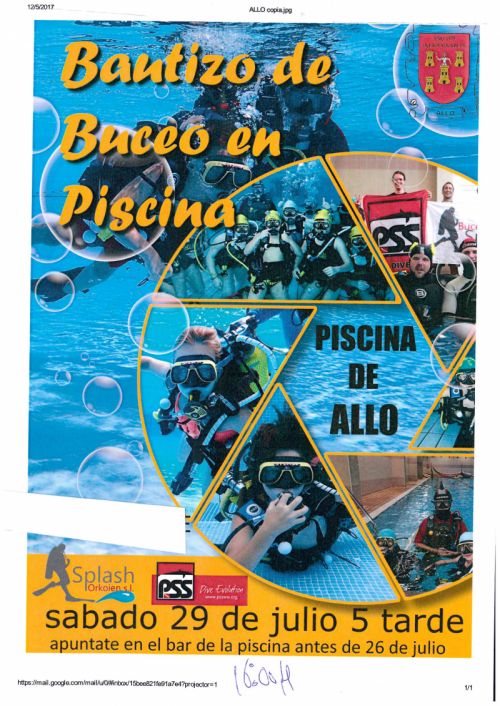 BAUTIZO SUBMARINO