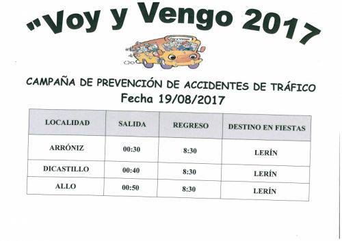VOY VENGO 2017