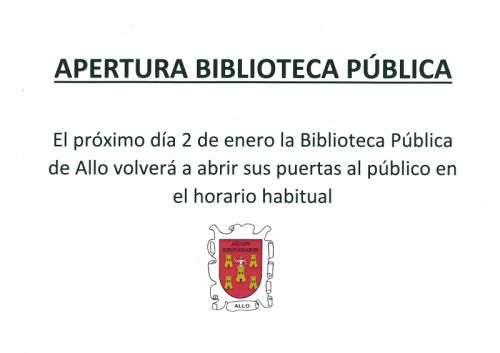 AVISO BIBLIOTECA